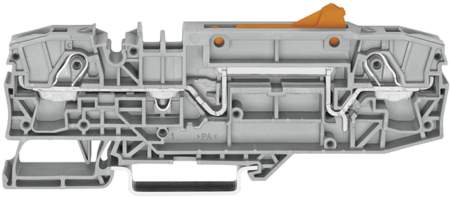 N клемма WAGO 2006-8671, 2 pin, 0.50мм² - 10мм², 30А, конф: L, (1 шт)