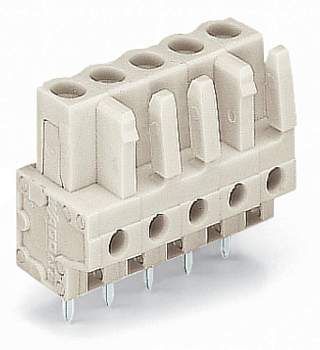 Розетка для подключения кабеля WAGO 722-132, 2 pin, 320В, 15А, CS: 5мм, (100 шт)