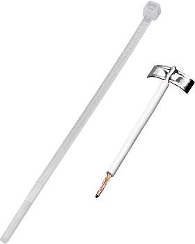 Кабельная стяжка для экранирующей оплетки WAGO 709-352, (1 шт)