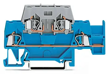 Двухуровневая клемма WAGO 280-532, 4 pin, 0.08мм² - 2.50мм², 400В, 10А, (50 шт)