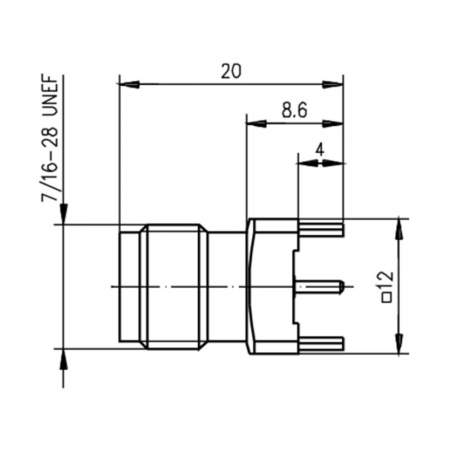 J01011A2944, Telegärtner - TNC-разъем, 50 Ом : 1 шт.