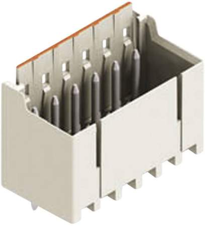 Проходная клемма WAGO 2091-1404, 4 pin, 160В, CS: 3.50мм, (1 шт)