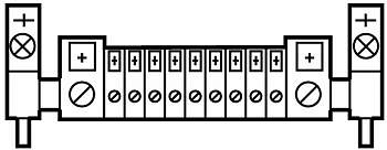 N, клеммный блок. EATON N23RS27