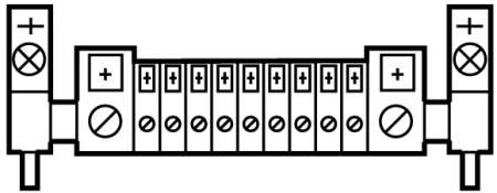 N, клеммный блок. EATON N23RS27