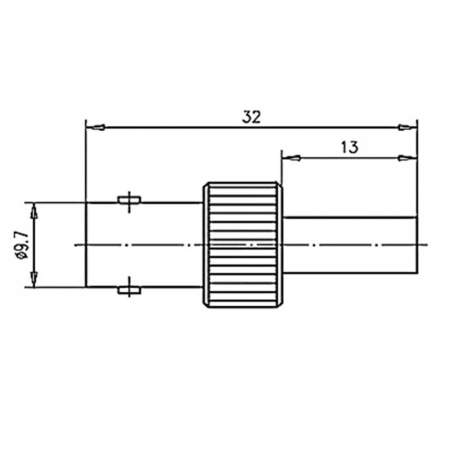 J01001A1287, Telegärtner - BNC-разъем, 50 Ом : 1 шт.