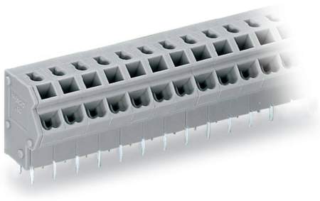 Быстроразъемная клемма WAGO 254-158, 8 pin, 0.25мм² - 0.75мм², 250В, 17.5А, CS: 5мм;5.08мм, (100 шт)
