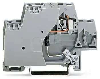 Клемма WAGO 280-502/281-589, 2 pin, 0.08мм² - 2.50мм², 24В, 20А, конф: L, (50 шт)