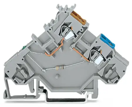Клемма бесконтактного переключателя WAGO 280-564/281-483, 1 pin, 0.08мм² - 2.50мм², 24В, 20А, конф: L, (10 шт)