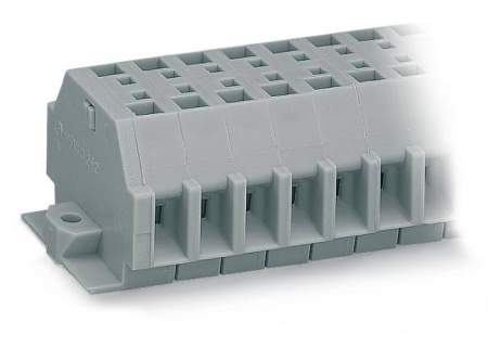 Клеммная колодка WAGO 262-102, 4 pin, 0.08мм² - 4мм², 630В, 24А, конф: L, (100 шт)
