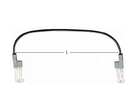 Вставная перемычка WAGO 249-125,  - 0.75мм², 800В, 9А, (10 шт)