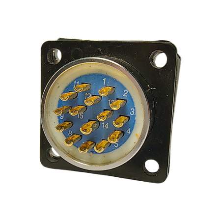 Разъем Weillen WLES25-9501-0374 (Аналог Amphenol MIL-DTL-26482 PT series)