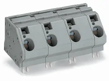 Быстроразъемная клемма WAGO 745-654/006-000, 4 pin, 0.20мм² - 16.00мм², 1000В, CS: 20мм, (12 шт)