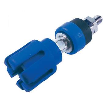 CL159730, CLIFF - Полюсный зажим TP/6, 30 А, синий : 1 шт.