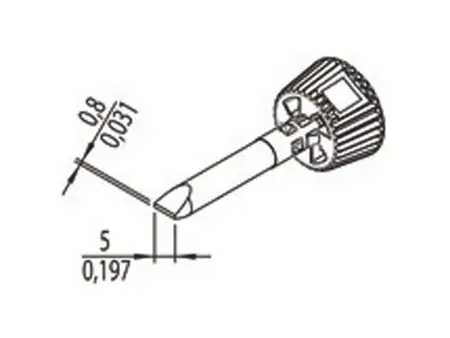 Паяльное жало Ersa 0142CDLF50 