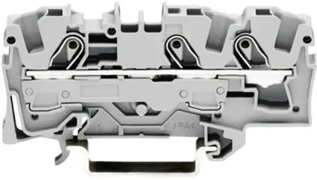 PG клемма WAGO 2006-1307, 3 pin, 0.50мм² - 10мм², 41А, конф: Terre, (1 шт)