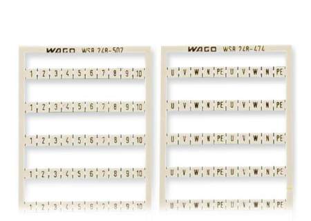 Система быстрой маркировки WAGO 248-502, Оттиск: 1 - 10, (5 шт)