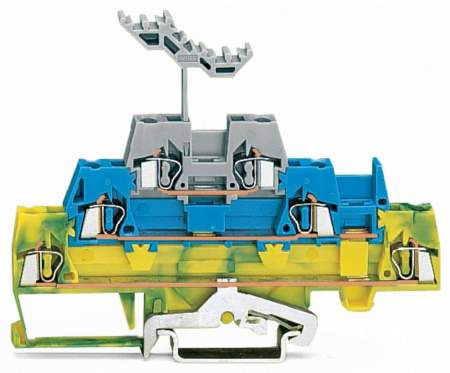 Трехуровневая клемма WAGO 280-547, 6 pin, 0.08мм² - 2.50мм², 500В, 20А, (40 шт)