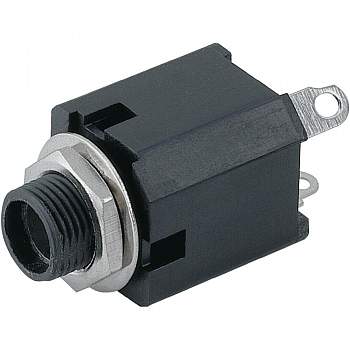 Защелкивающееся встроенное гнездо 6,35 мм BKL Electronic 1109030