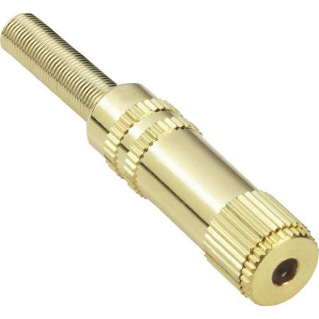 Позолоченное гнездо с защелкой 3,5 мм BKL Electronic 1103058