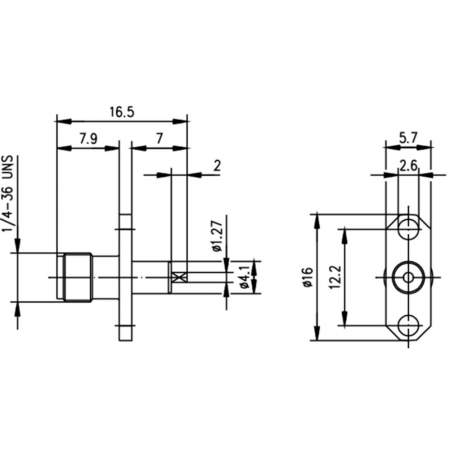J01151A0721, Telegärtner - SMA-разъем, 50 Ом : 1 шт.