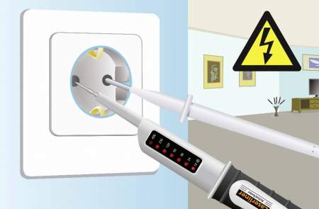 Двухполюсный тестер напряжения Laserliner 083.020A ActiveTester