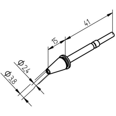 Наконечник для распайки Ersa 0722ED2438 