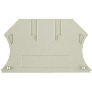 1050000000, Weidmüller WAP 2.5-10 - Пластина, серый : 1 шт.