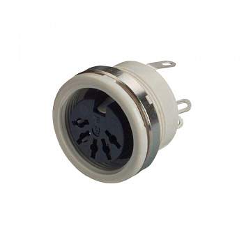DIN-вставная штепсельная розетка с резьбовым соединением Hirschmann мAB 6100