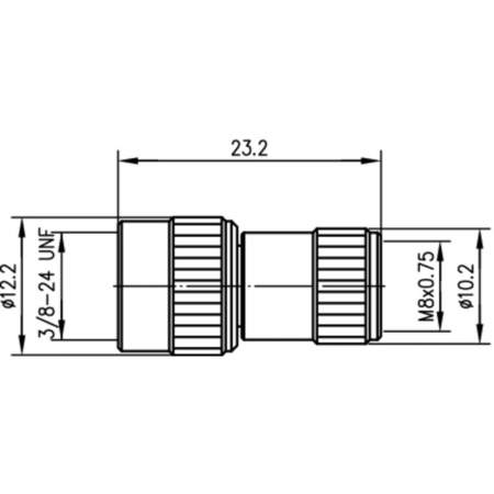 J01048A0000, Telegärtner - Коаксиальный UHF-мини-разъем - FME-разъем : 1 шт.
