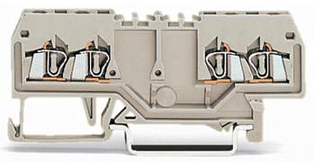 Клемма WAGO 279-995, 4 pin, 0.20мм² - 1.50мм², 550В, 15А, конф: L, (100 шт)