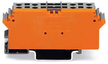 Клеммная колодка WAGO 280-762, 8 pin, 0.08мм² - 2.50мм², 400В, 10А, конф: L, (1 шт)