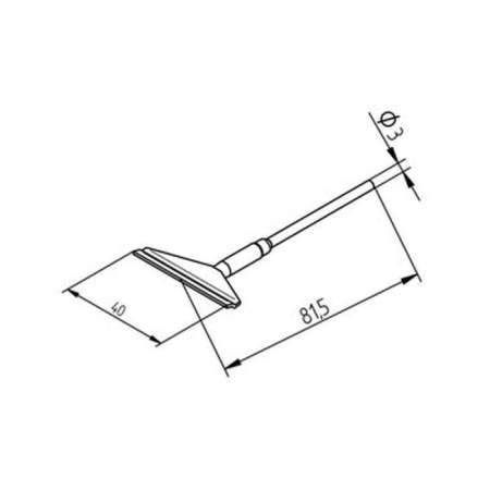 Наконечник для распайки Ersa 0452FDLF400 