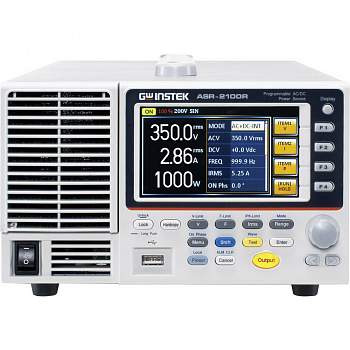 Настольный блок питания (с регулируемым напряжением) GW Instek ASR-2100R Opt01 