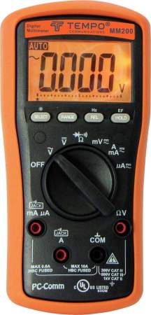 Ручной мультиметр Tempo Communications 55500084 MM200