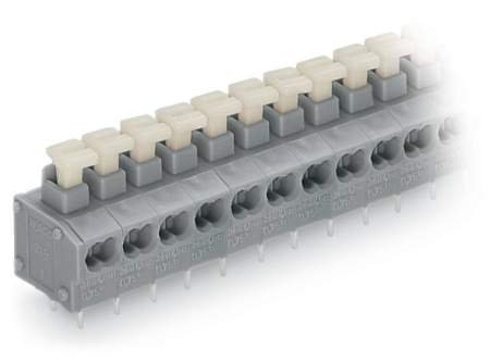Быстроразъемная клемма WAGO 235-454/331-000, 4 pin, 0.20мм² - 0.75мм², 320В, 10А, CS: 5мм;5.08мм, (220 шт)