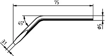 Паяльное жало Ersa 0052JD 