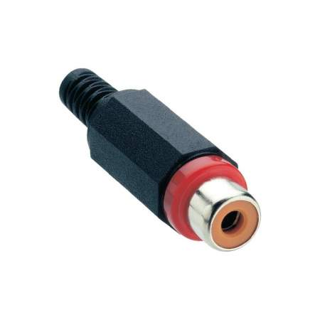 Гнездо для разъемов колокольчиков Lumberg XKTO 1, красный