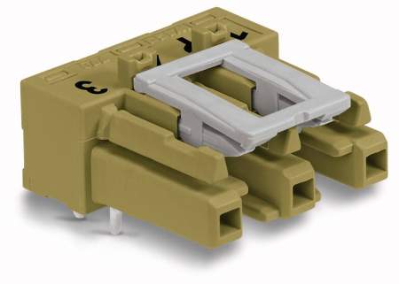 Разъем питания сети WAGO 770-863/011-000/071-000, 3 pin, 250В, 25А, (100 шт)