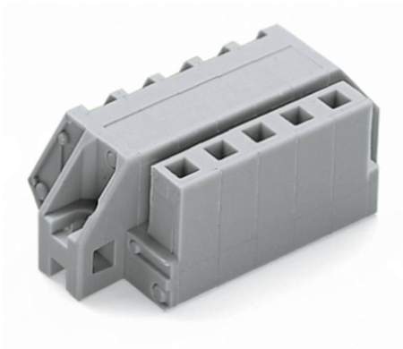 Розетка для подключения кабеля WAGO 731-519/031-000, 19 pin, 0.08мм² - 2.5мм², 300В, 15А, CS: 5мм, (10 шт)