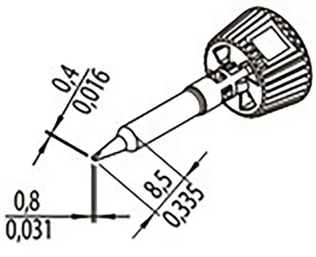 Паяльное жало Ersa 0142CDLF08 
