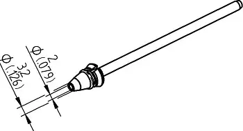 Наконечник для распайки Ersa 0742ED2032H 