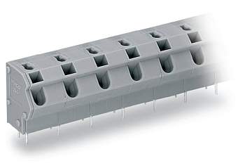 Быстроразъемная клемма WAGO 254-656, 6 pin, 0.50мм² - 2.50мм², 630В, CS: 10мм;10.16мм, (80 шт)