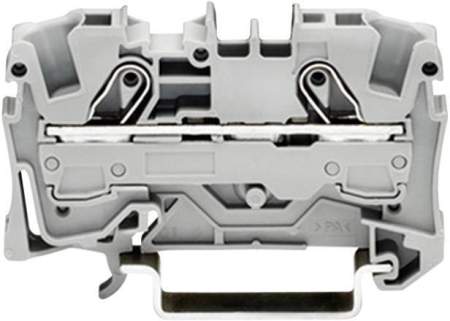 Клемма WAGO 2006-1204, 2 pin, 0.50мм² - 10мм², 800В, 41А, конф: N, (1 шт)