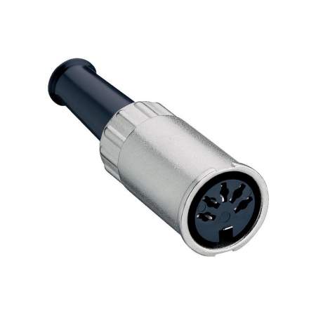 DIN-разъем с штыковым затвором Lumberg 0122 08-1