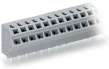 Быстроразъемная клемма WAGO 254-162, 12 pin, 0.25мм² - 0.75мм², 250В, 17.5А, CS: 5мм;5.08мм, (80 шт)