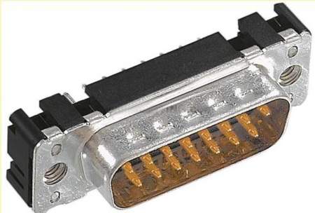 SUB-D вилка HARTING под пайку 37 контактов