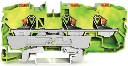 PG клемма WAGO 2210-1307, 3 pin, 0.50мм² - 16мм², 57А, (25 шт)