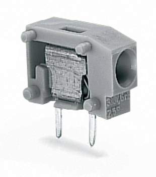 Быстроразъемная клемма WAGO 235-743, 1 pin, 0.25мм² - 2.50мм², 320В, 17.5А, CS: 5мм;5.08мм, (800 шт)