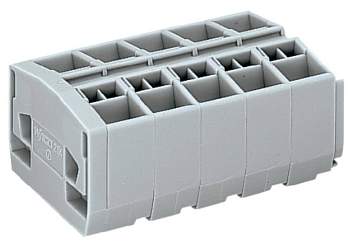 Клеммная колодка WAGO 264-255, 20 pin, 0.08мм² - 2.50мм², 800В, 24А, конф: L, (100 шт)