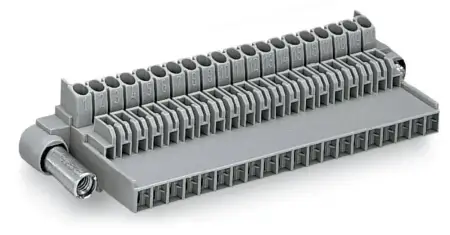 Штифтовая планка WAGO 246-141, 10 pin, 0.08мм² - 2.50мм², 630В, 16А, (30 шт)